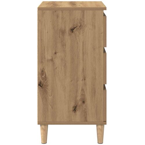  Noćni ormar Umjetnički hrast 40 x 35 x 70 cm Konstruirano drvo Slike
