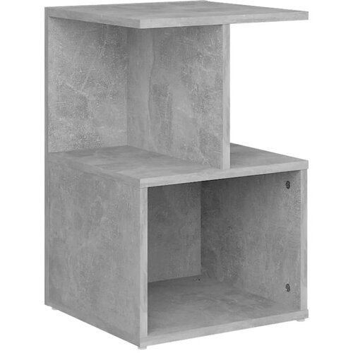 Maison Chic Nočna omarica - Nočna miza betonsko siva 35x35x55 cm iverna plošča, (21690395) Cene