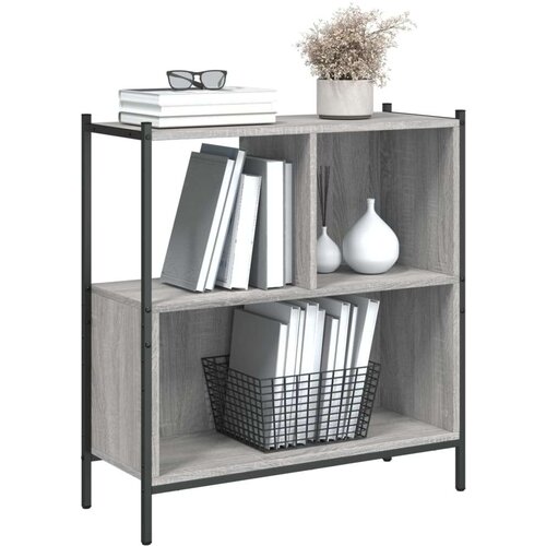 vidaXL Regal za knjige boja hrasta 72x28x77 5 cm konstruirano drvo Cene