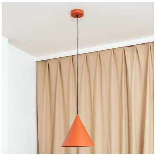  Visilica na sajli ETNA II, 1xE27/15W/230V, prečnik 25 cm, narandžaste boje Cene