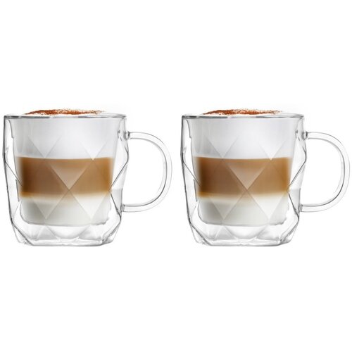 Vialli Design Set od 2 šalice s dvostrukim stijenkama Geo, 330 ml Cene