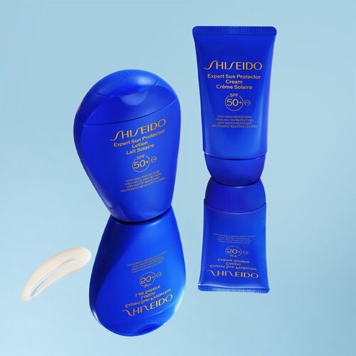 Shiseido Expert Sun Protector Lotion SPF 50+ mlijeko za sunčanje za lice i tijelo SPF 50+ 50 ml Slike