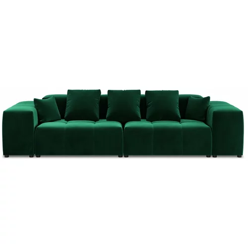 Cosmopolitan Design Zelena baršunasta sofa 320 cm Rome Velvet -