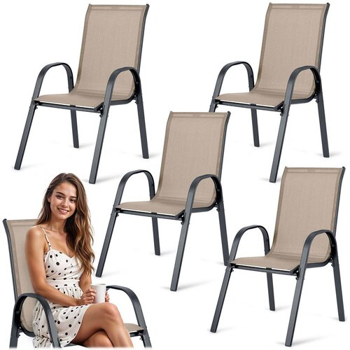 Sofotel SO-980 tekstilne vrtne stolice, set od 4 komada Slike