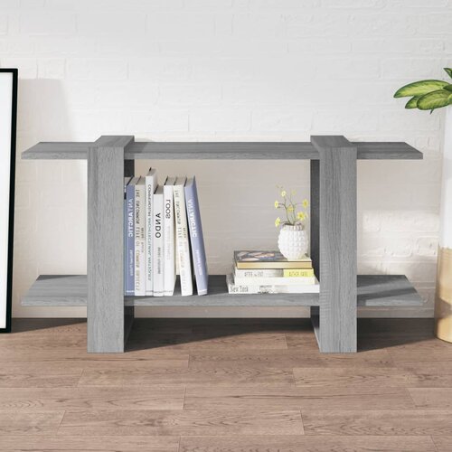 Ormarić za knjige sivi hrast 100 x 30 x 51 cm konstruirano drvo Cijene