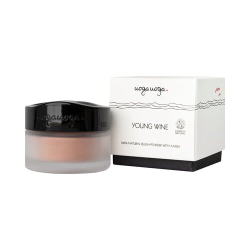 UOGA UOGA Natural Blush Powder with Amber - 644 Young Wine Slike