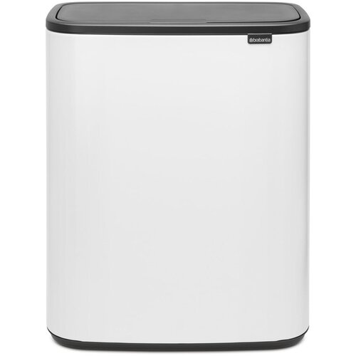Brabantia Ko&amp;scaron; za dotik Bo 2 x 30 L. - White Slike