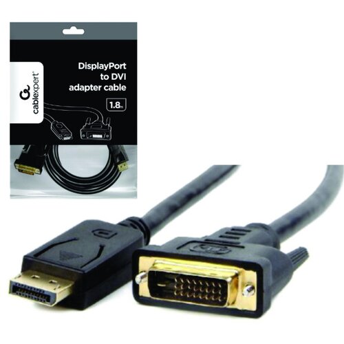 Gembird display-port na DVI digital interface kabl 1.8m CC-DPM-DVIM-6 Slike