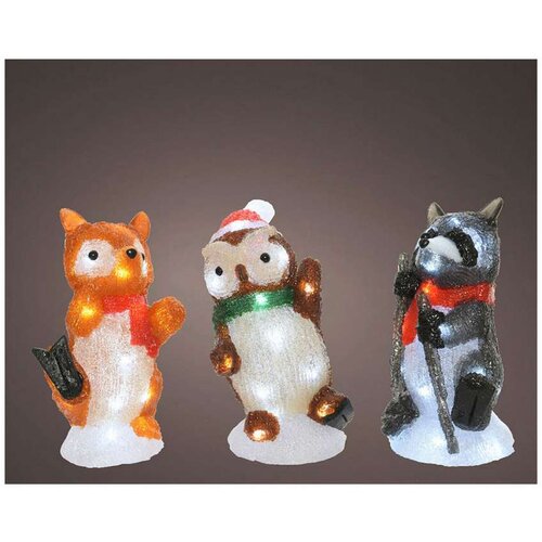  Svjetlosni ukras Lumineo Crăciun Životinje Akril Slike