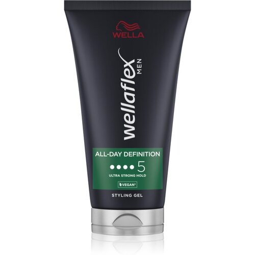 Wella Wellaflex Men gel za kosu s dodatno pojačanim učvr&amp;scaron;ćivanjem 150 ml Slike