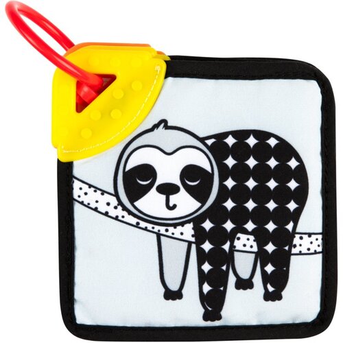 Canpol BabiesBoo Sensory Cards with Teether vrtljiva knjiga z grizljajočim delom 1 kos Slike
