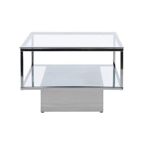 Furniture Fashion Maglehem klub stolić 130 &amp;times; 60 cm, prozirni Slike