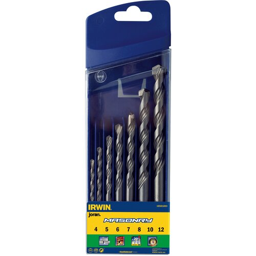 Shumee SET SVEDROM ZA BETON 7 kos. 4-12mm ZIDARSKI IRWIN, (21254667) Cene