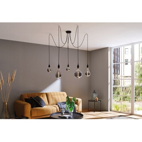 PAULMANN 50389 - Luster na sajli NEORDIC 5xE27/20W/230V pauk Slike
