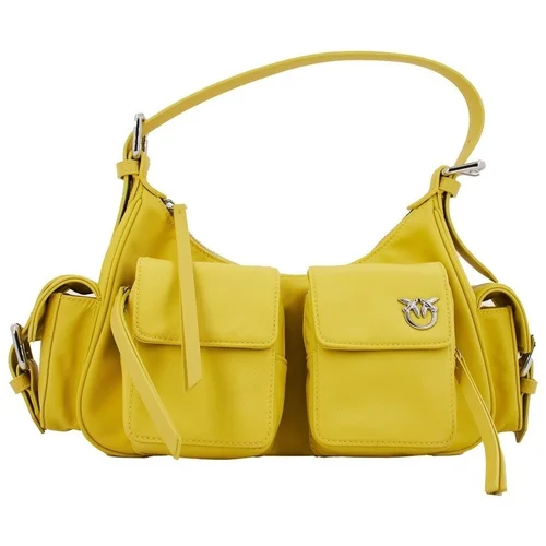 Pinko Torbe CARGO BAG Rumena