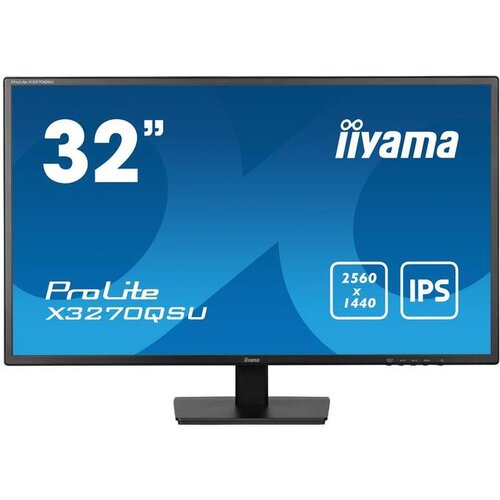 Iiyama ProLite X3270QSU-B1 LED zaslon Energetska učinkovitost 2021 E (A - G) 80 cm (31.5 palac) 2560 x 1440 piksel 16:9 Cijene