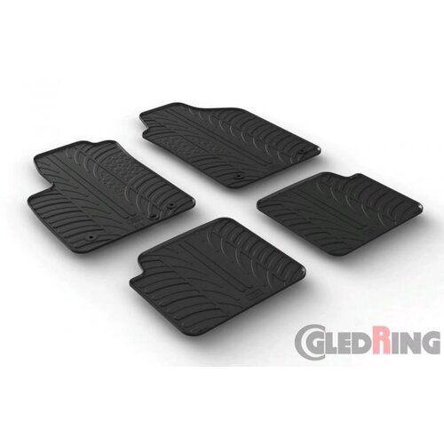 Gledring gumeni tepisi za Fiat 500 2013->/ 500 FL 2019-> Cijene