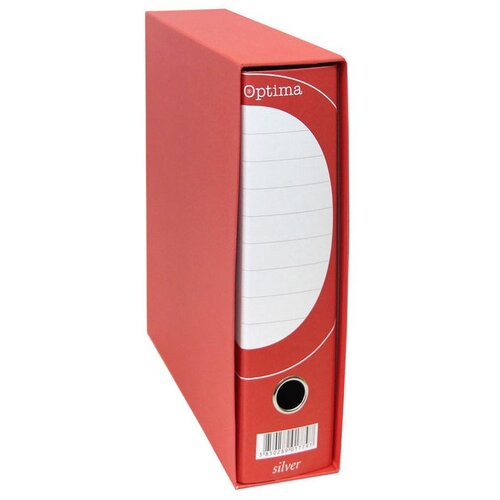 Optima Registrator A4-80 kutija SILVER široki crveni Cene