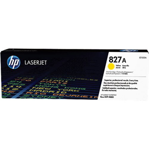  HP 827A rumen/yellow (CF302A) - original Cene