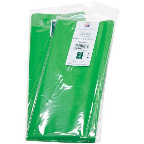  PAPIR UKRASNI TISSUE 50X76CM PK6 CARTOTECNICA ROSSI F038 ZELENI BLIS. Cene
