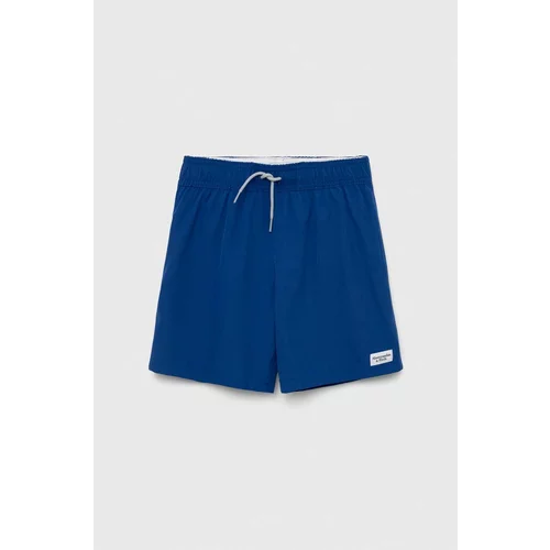Abercrombie & Fitch Dječje kratke hlače za kupanje boja: tamno plava