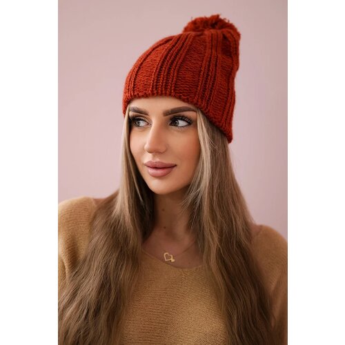 Kesi Cap with fleece Idalia K284 brown Slike