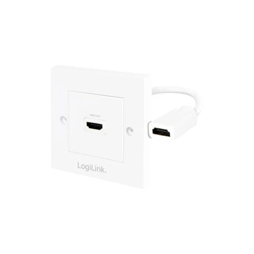 Logilink AH0014 HDMI adapter [1x ženski konektor HDMI - 1x ženski konektor HDMI] bela, (20429844) Slike