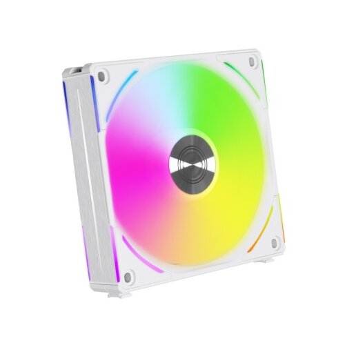 Lian Li Ventilator za ohi&scaron;je UNI FAN AL120 V2 RGB PWM 120mm, bel Cene