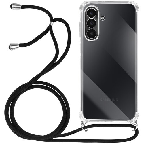 AVIZAR Ovitek z vrvico za Samsung Galaxy A17 iz silikona z ojačanimi vogali, Prozorno, (5000189605) Cene