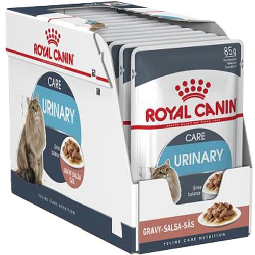 Royal Canin Urinary Care Gravy - kesice za odrasle mačke za zdravlje urinarnog sistema (12&amp;times;85g) Slike
