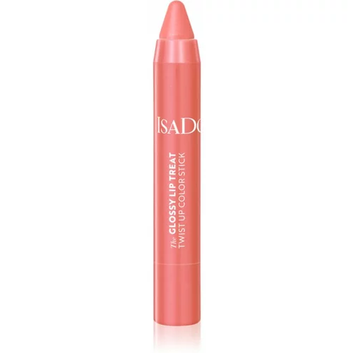 IsaDora Glossy Lip Treat Twist Up Color hidratantni ruž za usne nijansa 09 Beach Peach 3,3 g