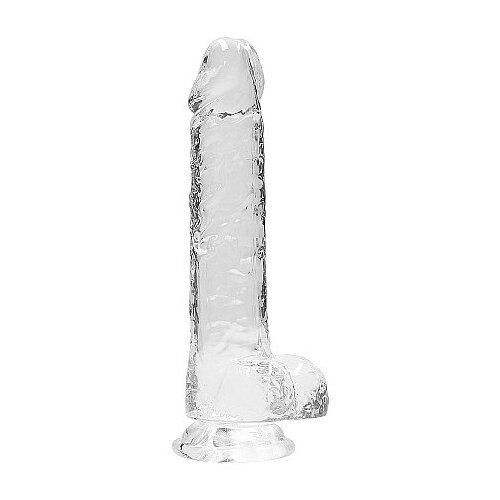 REALROCK Realistic Dildo with Balls 8" 19 cm Transparent Cijene