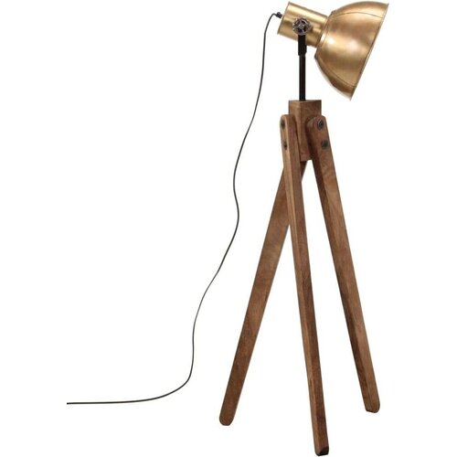  Svjetiljka 25 W antikna mjedena 45x45x120 cm E27 Slike