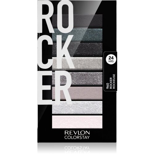 Revlon Cosmetics ColorStay&amp;trade; Looks Book paleta sjenila za oči nijansa 960 Rocker 3 g Slike