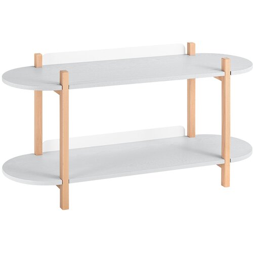SoBuy Večnamenska polica 100 x 33 x 52 cm HSTR01-HG, (22108365) Cene