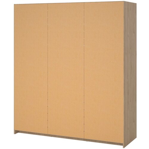 Tvilum Garderobna omara v hrastovem dekorju z drsnimi vrati v naravni barvi 177x200x60 cm Naia &amp;ndash; Slike