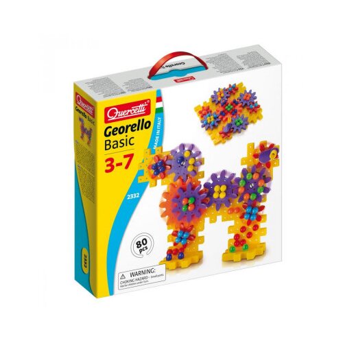 Quercetti Konstruktor set zupcanici 80 pcs ( 105/2332 ) Slike