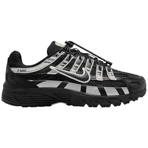Nike Modne superge P-6000 Black Metallic Silver Volt Ice (GS) Črna Slike