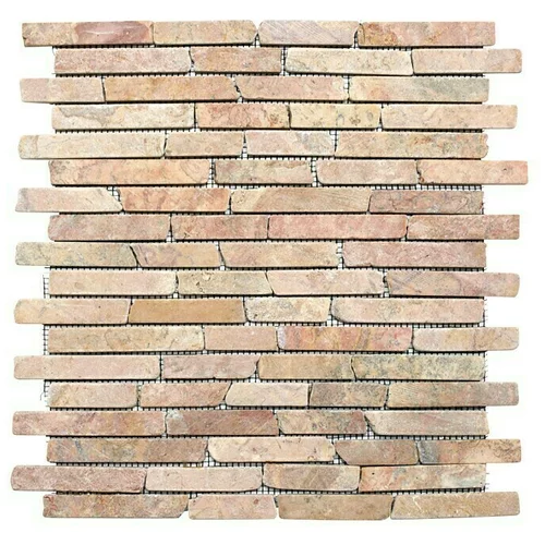 x mozaik pločica brick (30,5 30,5 cm, crvene boje, mat)