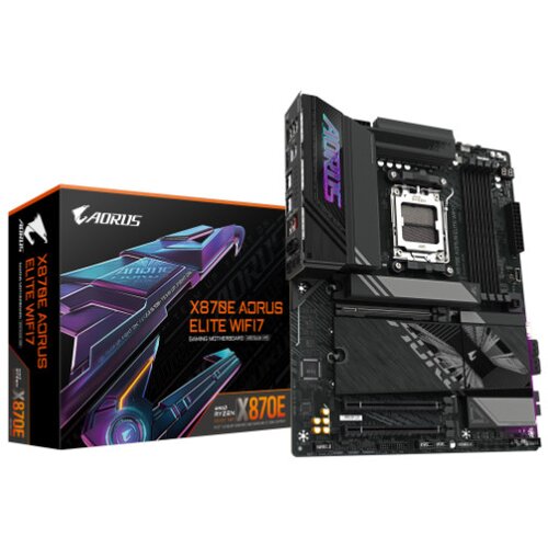 Gigabyte matična ploča amd AM5 X870 chipset, 4x DDR5 with amd expo memory module support, ultra-fast Storage:4x M.2 slots, including 3x pcie 5.0 x4, dual USB4 typ Cene