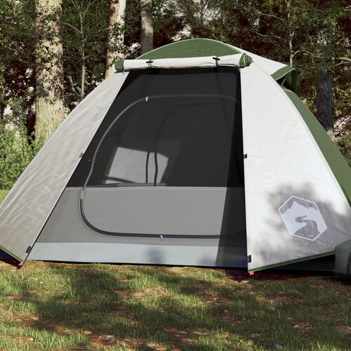 vidaXL Šator za kampiranje za 2 osobe zeleni 224x248x118 cm taft 185T Cijene