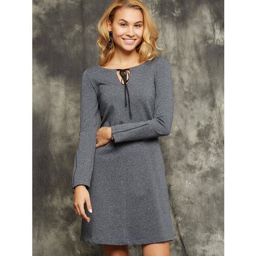KingYOUNG King Young dress with anthracite neckline binding Cene