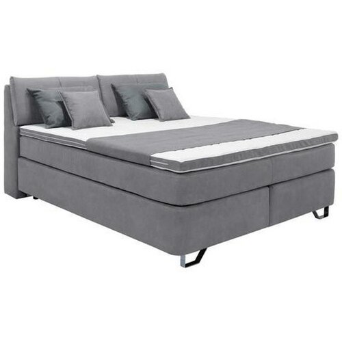 Mömax Postelja Boxspring Tabea, Svetlo Siva, 160x200 Cene