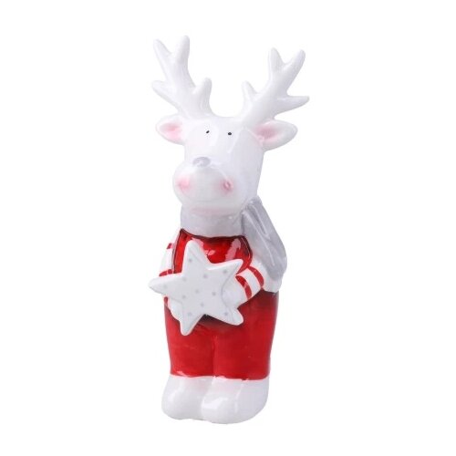 Festa Rabbler, novogodišnja figura, keramička, irvas, 14.5cm Cene