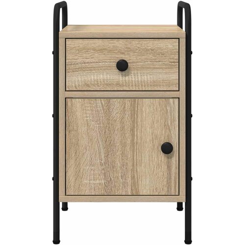  Noćni ormar Hrast sonoma 35 x 36,5 x 61 cm Konstruirano drvo Slike
