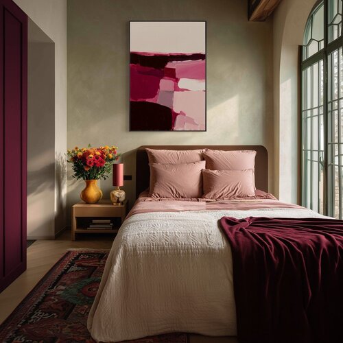 Styler Tiskana slika s okvirom/na platnu 70x100 cm Berry Blocks &amp;ndash; Slike