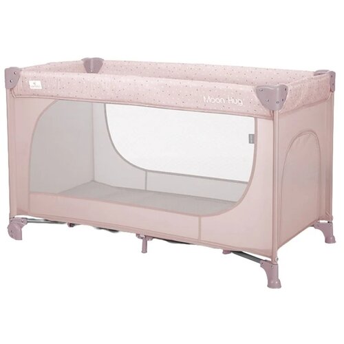 Lorelli prenosivi krevetac Moon Hug 1 Nivo, Pink Slike