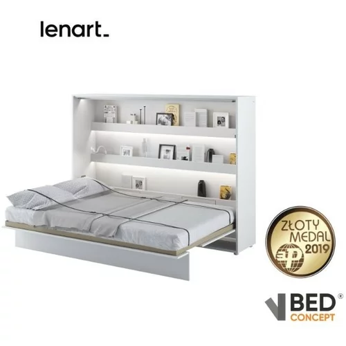Bed Concept Krevet u ormaru BC-04 - 140x200 cm - siva