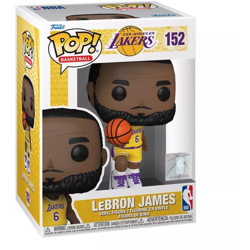Funko POP NBA: Lakers - Lebron James (Yellow Jersey) Slike