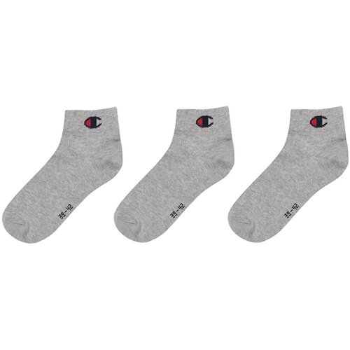 Champion Set 3 parov unisex nizkih nogavic U20099-EM010 (39-42) Siva Slike